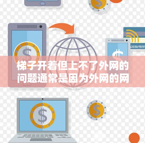 梯子开着但上不了外网的问题通常是因为外网的网线位置不对，或者梯子的固定方式存在问题。以下是一些可能的原因和解决方案