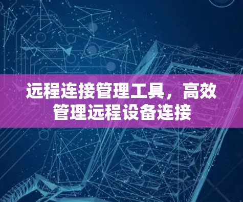 远程连接管理工具，高效管理远程设备连接