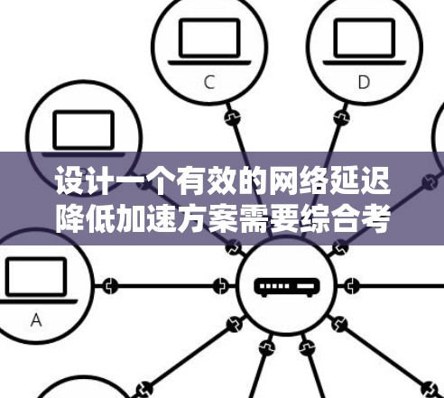 设计一个有效的网络延迟降低加速方案需要综合考虑硬件、软件、网络、安全等多个方面。以下是一个详细的步骤指南,帮助您实现目标 设计一个有效的网络延迟降低加速方案需要综合考虑硬件、软件、网络、安全等多个方面。以下是一个详细的步骤指南,帮助您实现目标